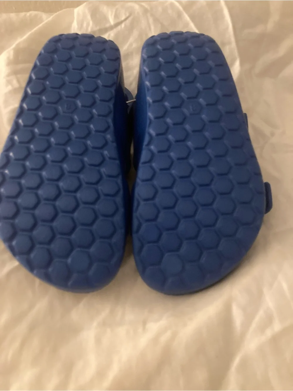 Target Kids Blue Dual-Buckle Backstrap Sandals